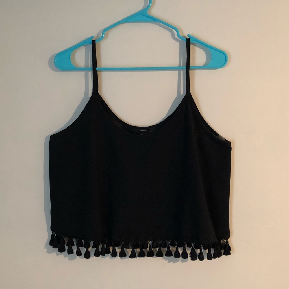 Forever 21 Fringe Tank Top